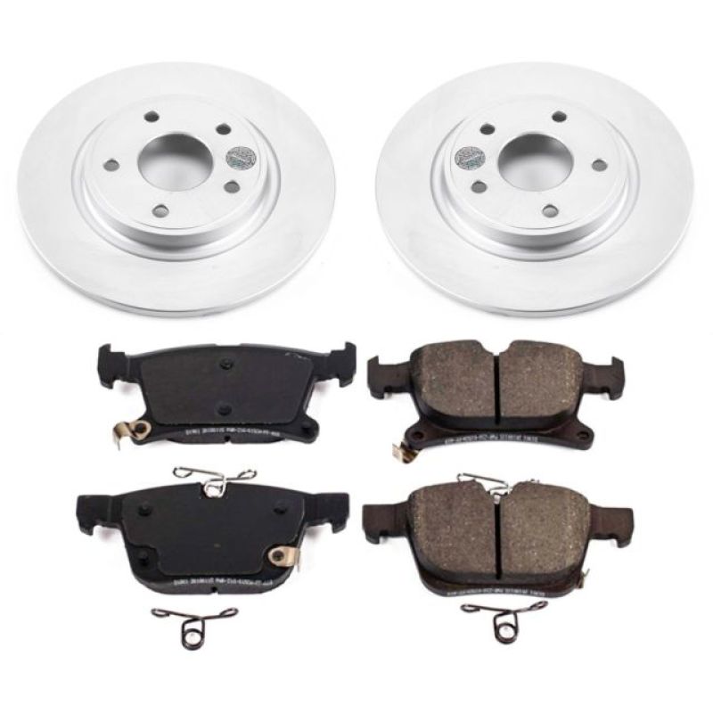 PowerStop Power Stop 17-19 Chrysler Pacifica Rear Z17 Evolution Geomet Coated Brake Kit