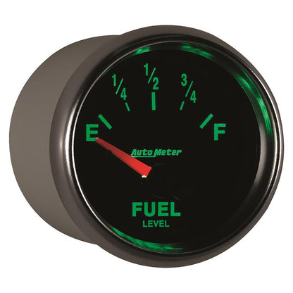 AutoMeter Gauge Fuel Level 2-1/16in. 240 Ohm(e) to 33 Ohm(f) Elec Gs