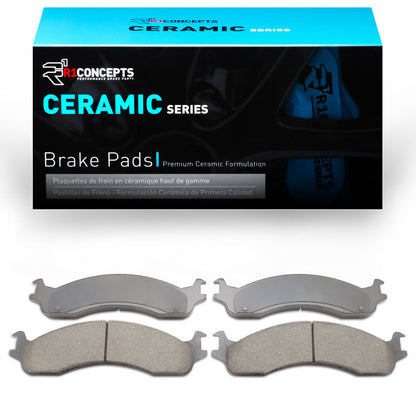 R1 Concepts R1 95-07 Ford E-450 Super Duty Front Ceramic Brake Pads