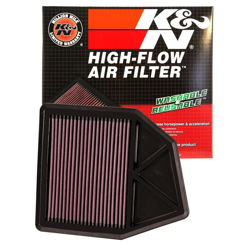 K&N Engineering K&N 08 Honda Accord 2.4L-L4 Drop In Air Filter