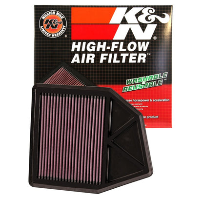K&N Engineering K&N 08 Honda Accord 2.4L-L4 Drop In Air Filter