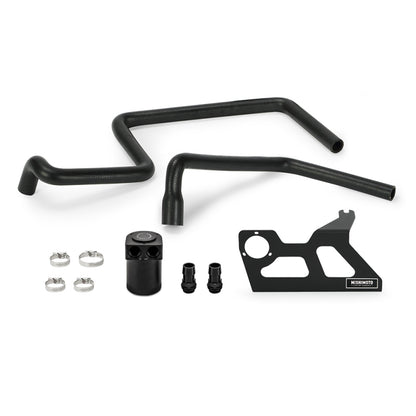 Mishimoto 07-11 Jeep Wrangler JK Baffled Oil Catch Can - Black