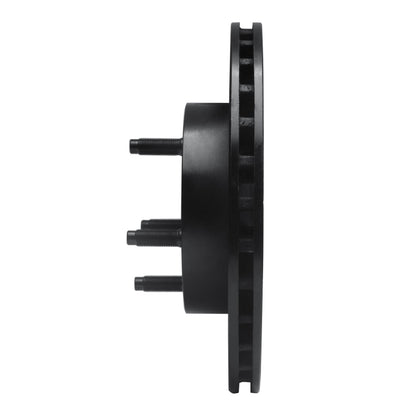 R1 Concepts R1 83-92 Ford Ranger (USA/Canada) Front Left Drilled & Slotted Black Brake Rotor