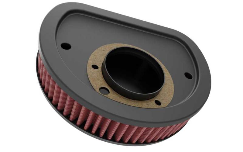 K&N Engineering K&N Replacement Air Filter 1.625in H for Harley-Davidson