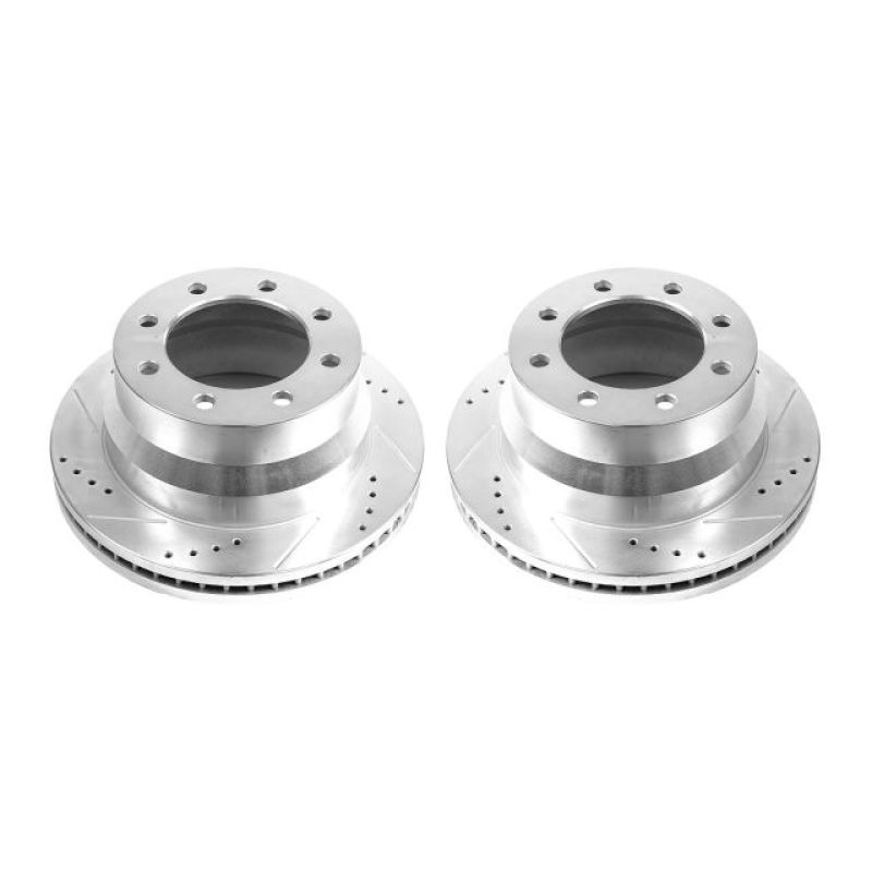 PowerStop Power Stop 09-20 GMC Savana 4500 Rear Drilled & Slotted Rotor - Pair