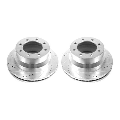 PowerStop Power Stop 09-20 GMC Savana 4500 Rear Drilled & Slotted Rotor - Pair