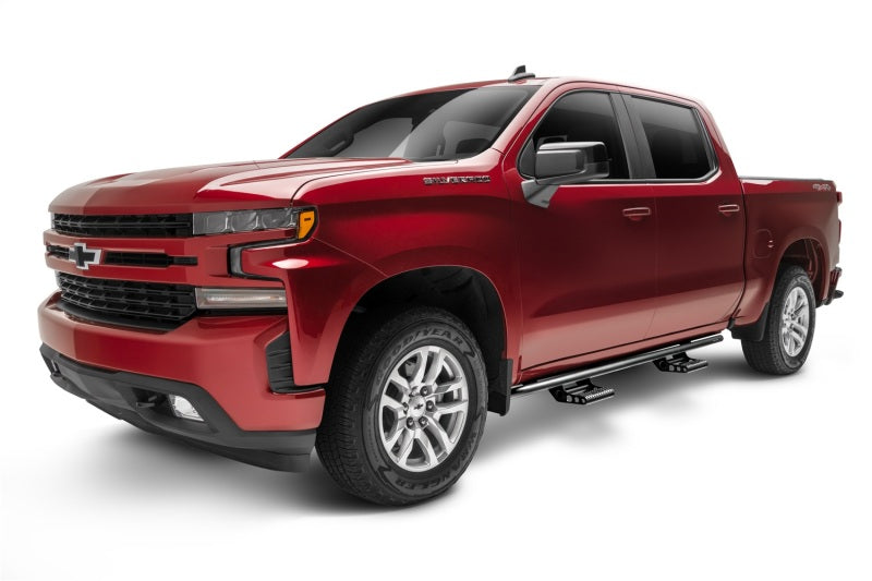 N-Fab RKR Step System 2019 Chevy/GMC 1500 Crew Cab - Cab Length - Tex. Black - 1.75in
