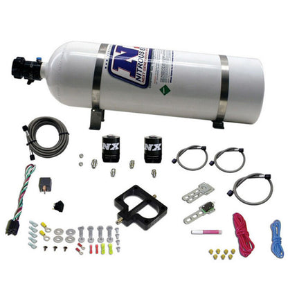Nitrous Express Dodge TBI (Magnum) Nitrous Plate Kit (Magnum Engine) w/15lb Bottle