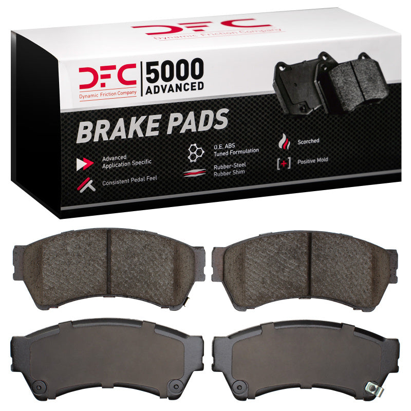 DFC 06-12 Ford Fusion Front 5000 Advanced Ceramic Brake Pads