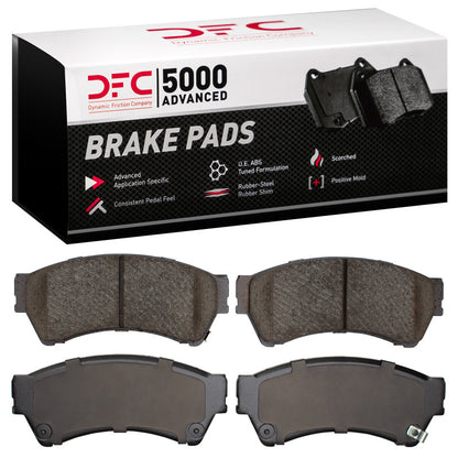 DFC 06-12 Ford Fusion Front 5000 Advanced Ceramic Brake Pads
