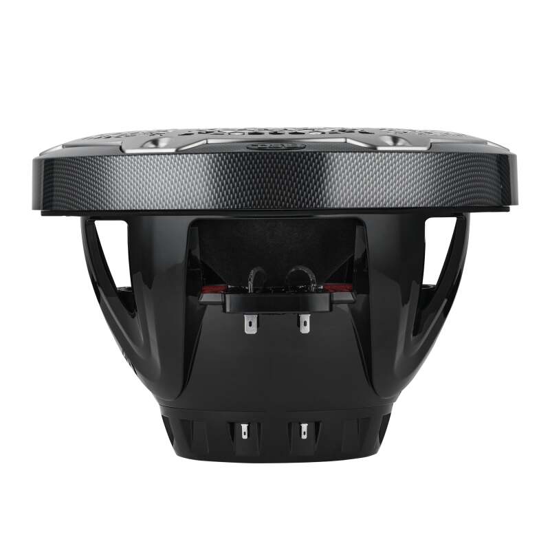 DS18 Hybrid Marine Speakers w/ Driver And RGB LED 10in 2-Way 450 Watts RMS 4 ohm Crbn Fiber w/ Cover
