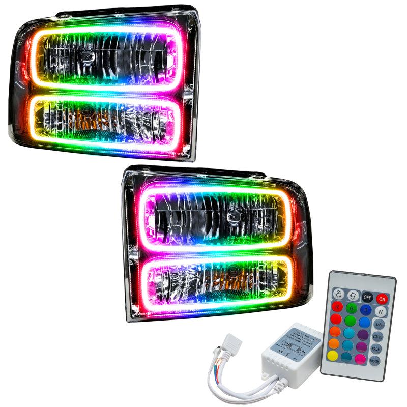 ORACLE Lighting Oracle 05 Ford Excursion SMD HL - Chrome - ColorSHIFT w/ Simple Controller
