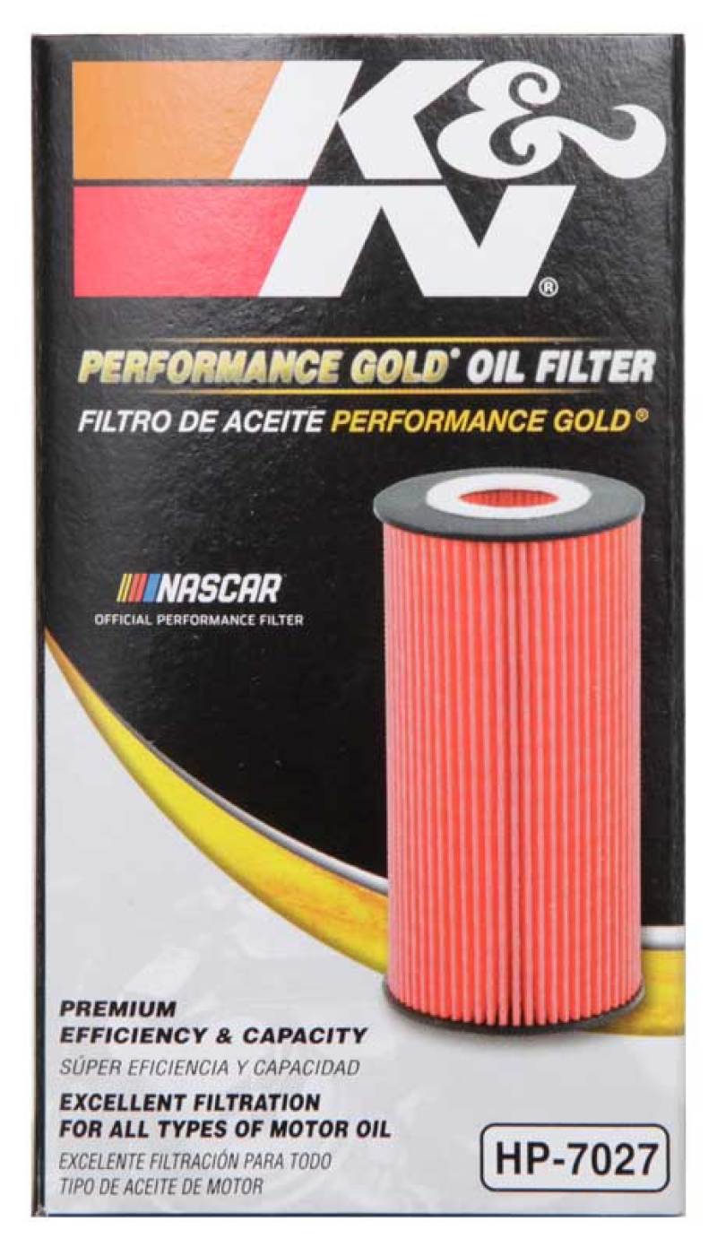 K&N Engineering K&N Performance Oil Filter for 09-19 GM 1.4L / 1.6L / 1.8L w/ Hengst Filter Housing