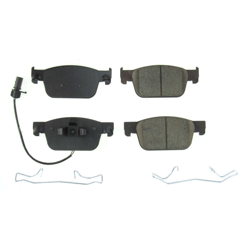 PowerStop Power Stop 17-19 Audi A4 Front Z17 Evolution Ceramic Brake Pads w/Hardware