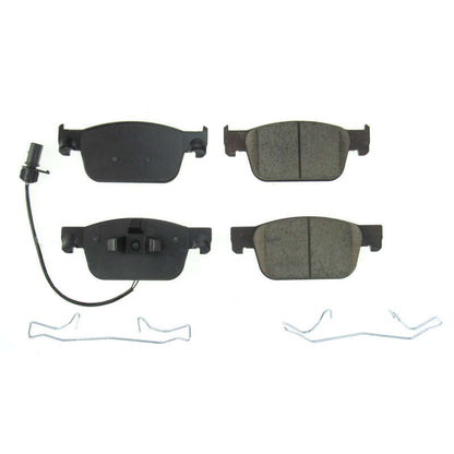 PowerStop Power Stop 17-19 Audi A4 Front Z17 Evolution Ceramic Brake Pads w/Hardware