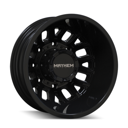 Mayhem 8107D Cogent Dually 17x6.5 8x200 BP -142mm Offset 142mm Bore Gloss Black