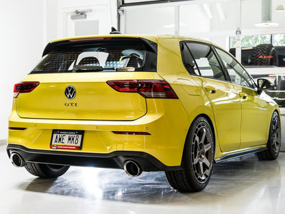 AWE Tuning 2022 VW GTI MK8 Track Edition Exhaust - Chrome Silver Tips