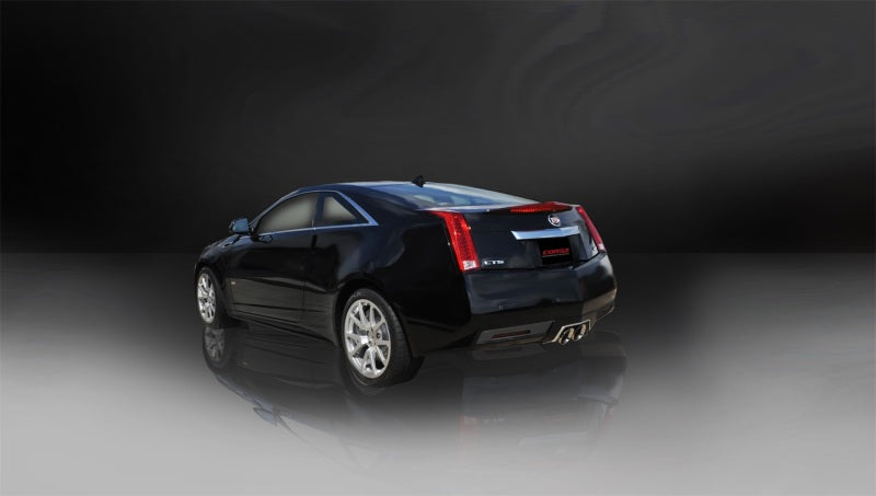CORSA Performance Corsa 2011-2015 Cadillac CTS Coupe V 6.2L V8 Polished Sport Axle-Back Exhaust
