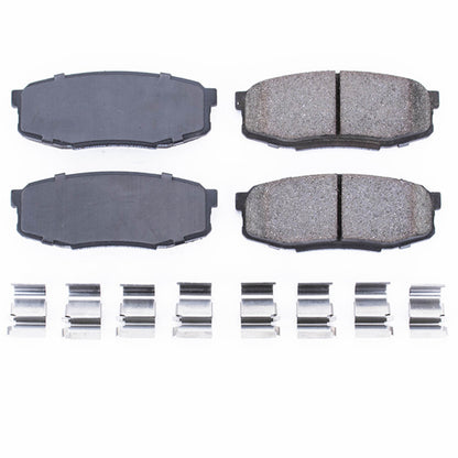 PowerStop Power Stop 08-11 Lexus LX570 Rear Z17 Evolution Ceramic Brake Pads w/Hardware
