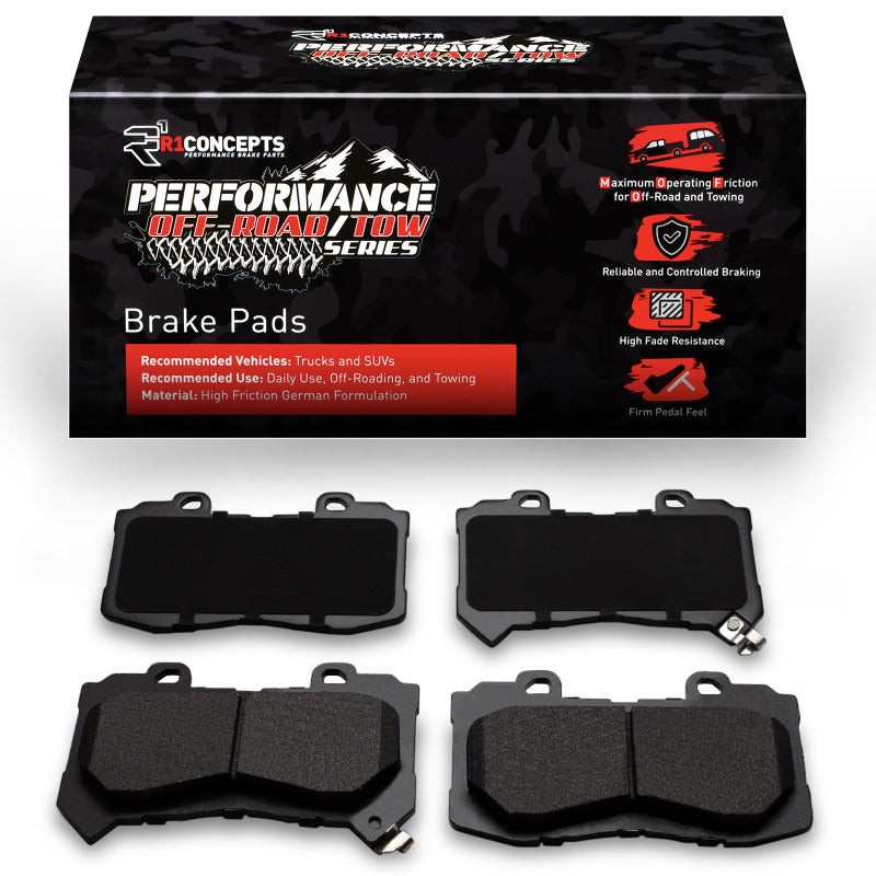 R1 Concepts R1 15-20 GMC Canyon Front Off-Road/Tow Brake Pads