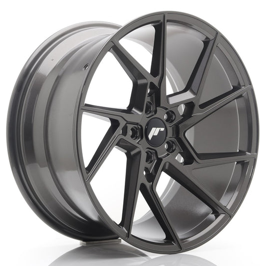 JR Wheels JR3320105L4066HG JR Wheels JR33 20x10 ET40 5x112 Hyper Gray