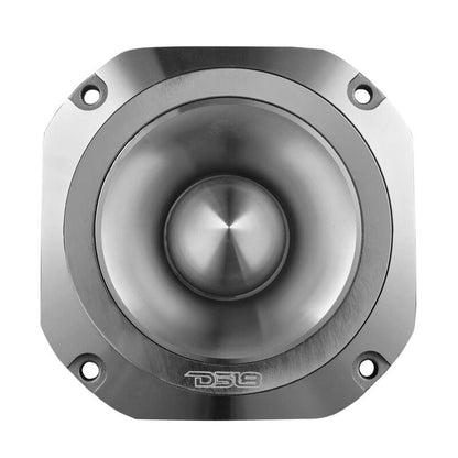 DS18 4in Super Bullet Tweeter 200 Watts RMS 1.5in Titanium Vc 4 ohm |Silver