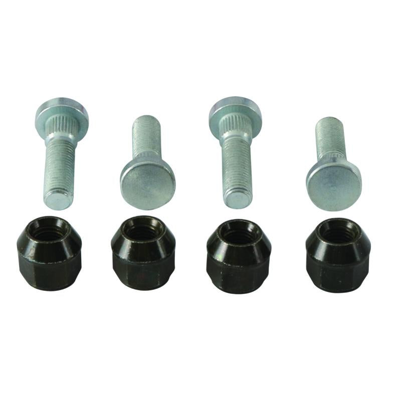 QuadBoss 09-13 Kawasaki KVF650 Brute Force 4x4i Front Wheel Stud & Nut Kit