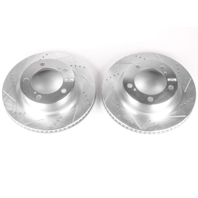 PowerStop Power Stop 08-11 Lexus LX570 Front Evolution Drilled & Slotted Rotors - Pair