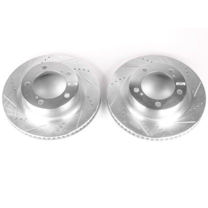 PowerStop Power Stop 08-11 Lexus LX570 Front Evolution Drilled & Slotted Rotors - Pair