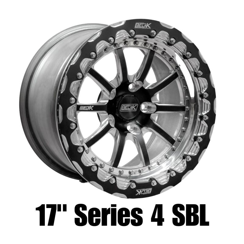 Belak Wheels Belak 17x11 / 7.25in BS / 5x112 BP / Low Pad / Series 4 Wheel - Non-Beadlock