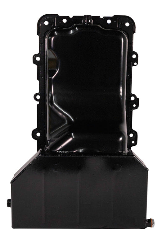 Moroso Ford 4.6/5.4L (w/Rear Sump) Kicked Out Wet Sump 7qt 6.5in Steel Oil Pan