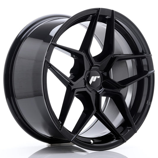JR Wheels JR3418905X2074GB JR Wheels JR34 18x9 ET20-42 5H BLANK Gloss Black