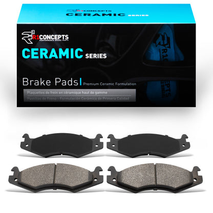 R1 Concepts R1 92-06 Hummer H1 Rear Ceramic Brake Pads
