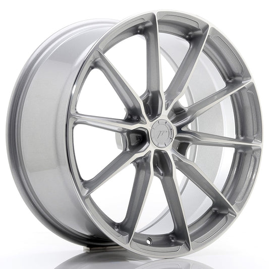 JR Wheels JR3719855I3572SM1 JR Wheels JR37 19x8,5 ET35 5x120 Silver Machined