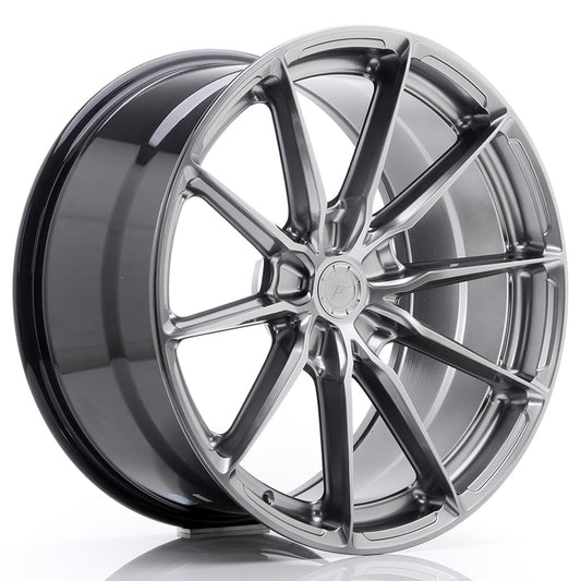 JR Wheels JR3720105L2572HB JR Wheels JR37 20x10 ET25 5x112 Hyper Black