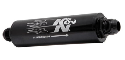 K&N Engineering K&N 2in OD x 9in L 10AN 74 Micron In-Line Fuel/Oil Filter
