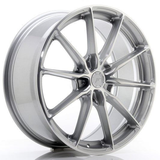 JR Wheels JR3720855L3572SM JR Wheels JR37 20x8,5 ET35 5x112 Silver Machined