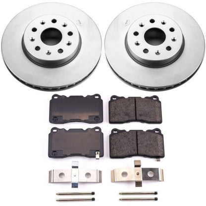PowerStop Power Stop 14-18 Cadillac CTS Front Z17 Evolution Geomet Coated Brake Kit
