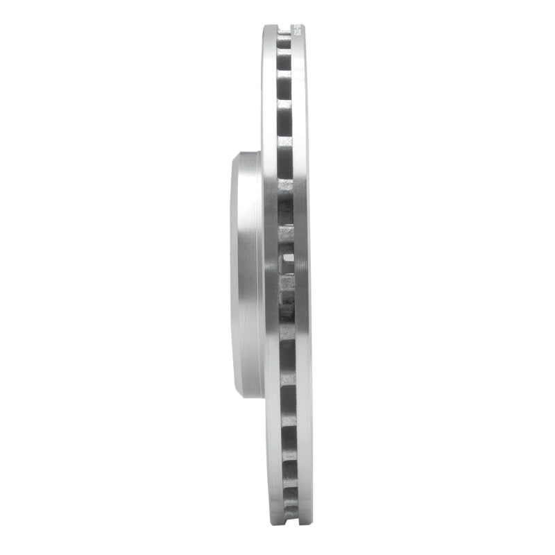 R1 Concepts R1 85-88 Toyota Cressida Front Left Drilled & Slotted Silver Brake Rotor