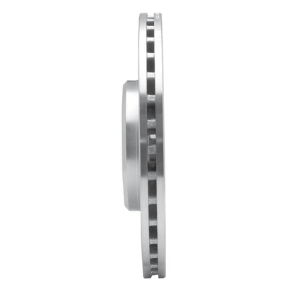 R1 Concepts R1 85-88 Toyota Cressida Front Left Drilled & Slotted Silver Brake Rotor