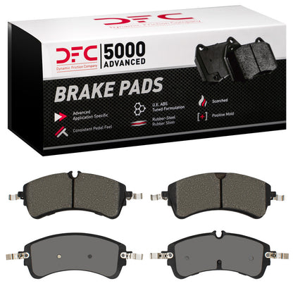DFC 22-25 Ford E-Transit Rear 5000 Advanced Semi Metallic Brake Pads