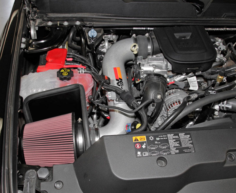 K&N Engineering K&N 77 Series Performance Intake Kit for 11-14 Chevrolet Silverado/GMC Sierra 2500/3500 V8 6.6L
