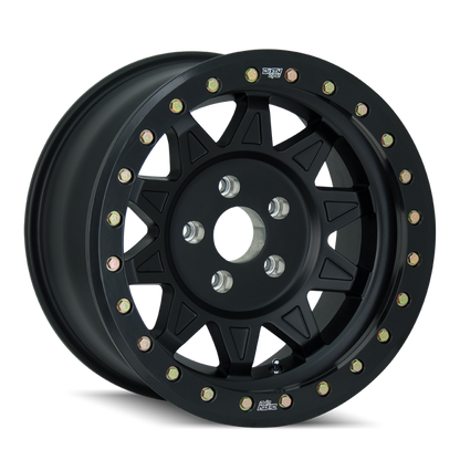 Dirty Life 9302 Roadkill Race 17x9/5x127 BP/-14mm Offset/71.5mm Hub Matte Blk Wheel - Beadlock
