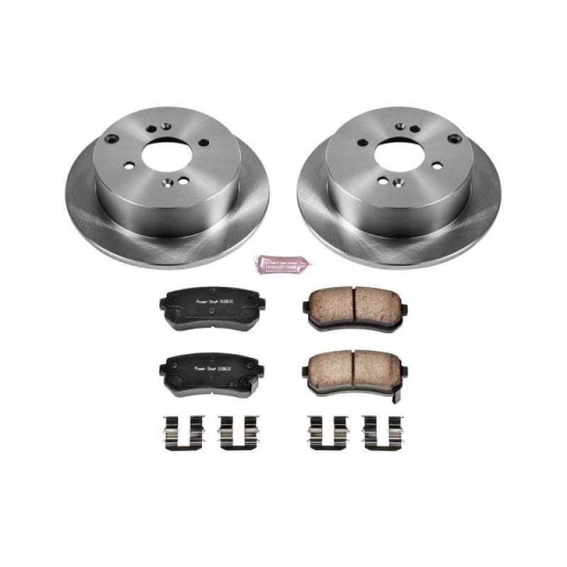 PowerStop Power Stop 06-07 Hyundai Accent Rear Autospecialty Brake Kit