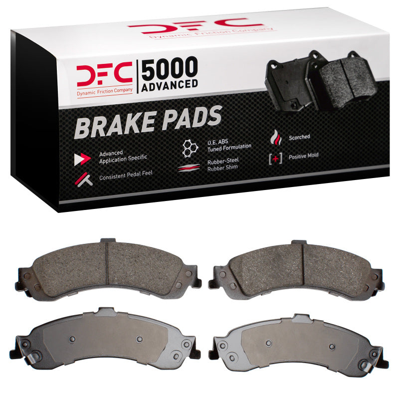DFC 00-06 Cadillac Escalade ESV Rear 5000 Advanced Ceramic Brake Pads