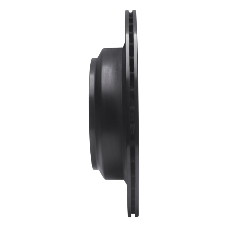 R1 Concepts R1 05-12 Acura RL Rear Right Drilled & Slotted Black Brake Rotor
