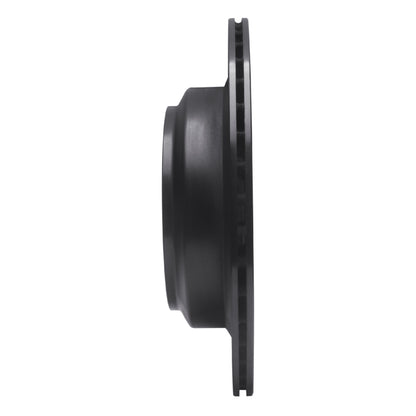 R1 Concepts R1 05-12 Acura RL Rear Right Drilled & Slotted Black Brake Rotor