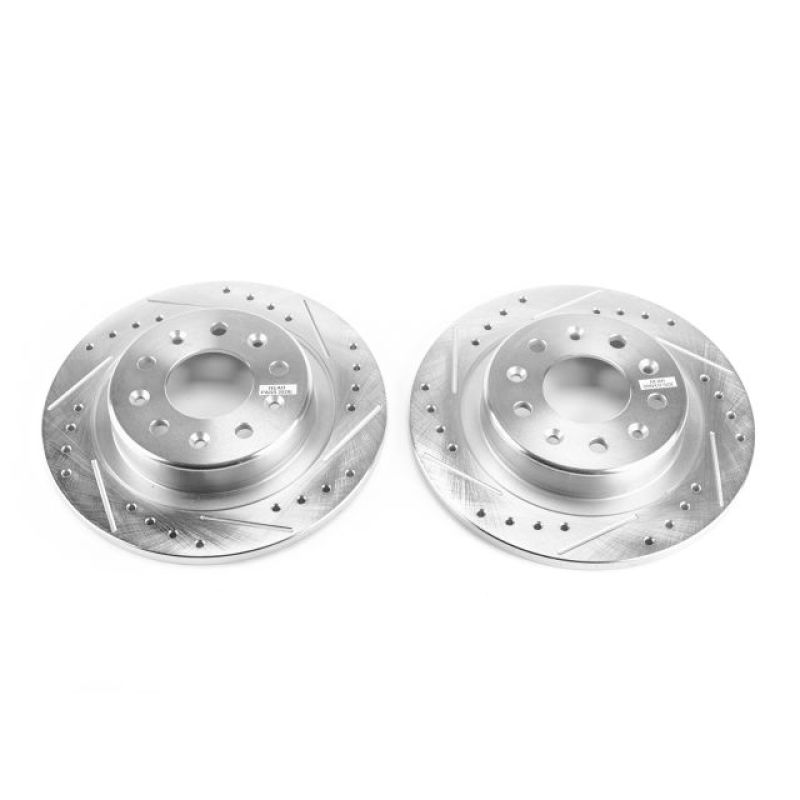 PowerStop Power Stop 2018 Buick Envision Rear Evolution Drilled & Slotted Rotors - Pair