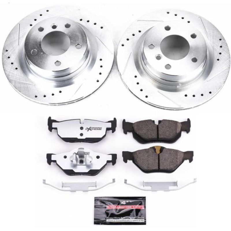 PowerStop Power Stop 2006 BMW 325i Rear Z26 Street Warrior Brake Kit