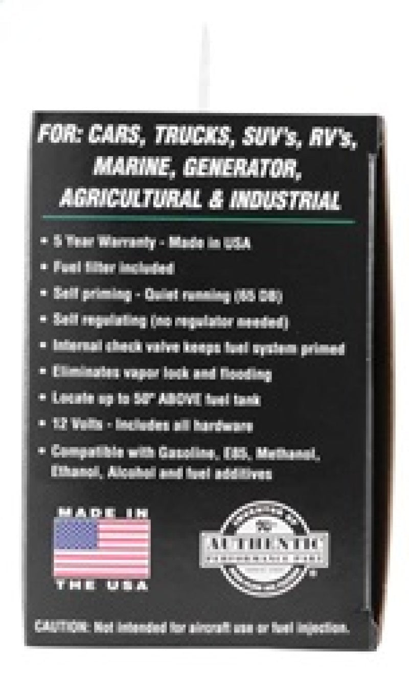 K&N Engineering K&N Performance Electric Fuel Pump 9-11.5 PSI Diesel